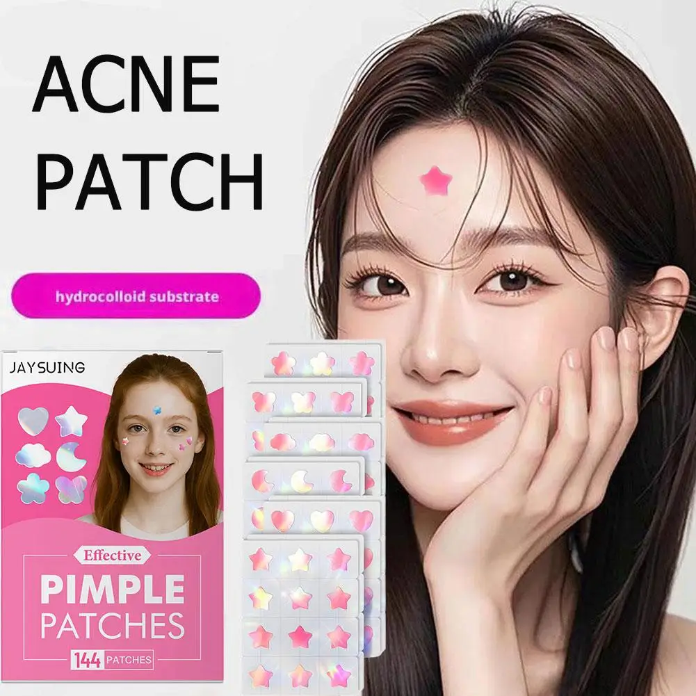 Water colloid Acne patch Star heart shape Anti-acne Concealer Acne patches Waterproof  remove acne pimple patch Facial skincare
