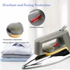 2025 Upgraded 1000W High-power Electric Iron 220V Home Travel Portable Stainless Steel Base Plate Clothing Iron 2