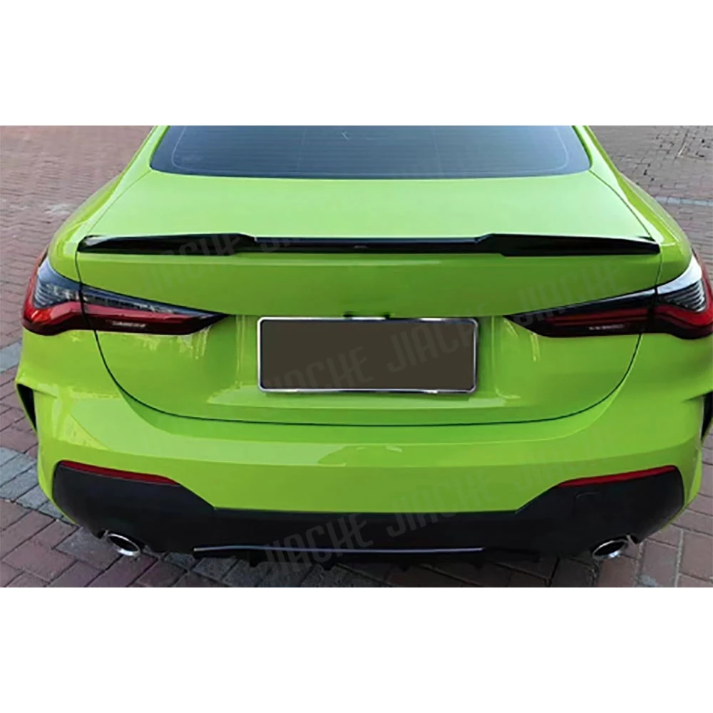 ABS 카본 룩 리어 트렁크 스포일러 윙 바디킷, 컨버터블 글로스 블랙 아님, BMW 4 시리즈 G22 G82 M4 쿠페 2020