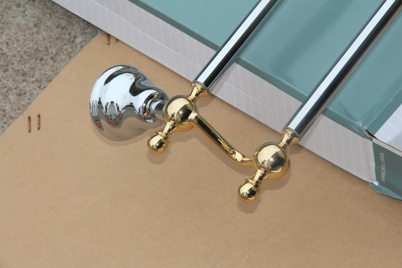 Bathroom Hardware Pendant Bathroom Shelf Towel Rack Bath Towel Rack Double Rod