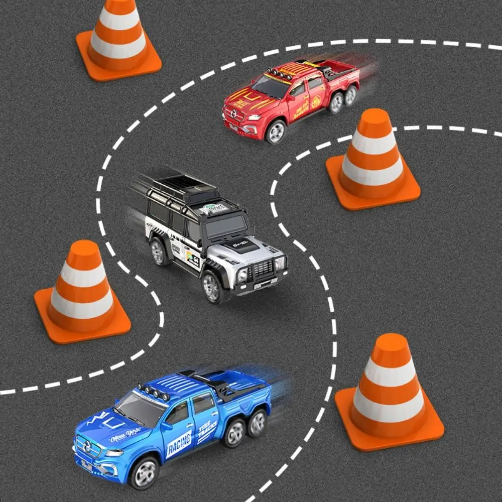 5-Channel Mini Racing Car Remote Control Adjustable Speed RC Models Car Fun Design Rechargeable Radio-controlled Car Children 3