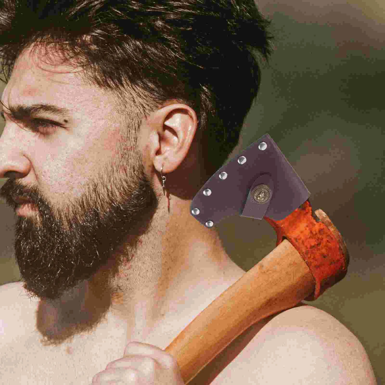 

Set Hatchet Protective Cover Sheath Camping Accessory Protector Portable