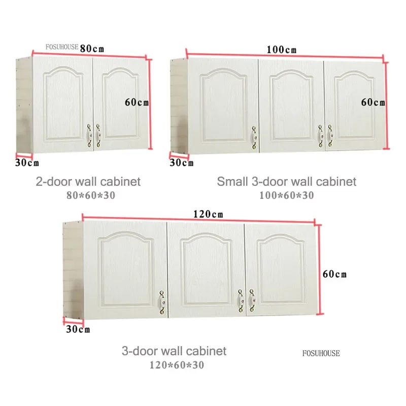 Minimalist Hotel Cafe Kitchen Cabinets Modern Household Wall Cabinet Apartment Storage Locker Restaurant Wall-mounted Cupboards