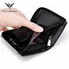WILLIAMPOLO Men Wallets Genuine Leather Wallet Men Luxury Brand Purses Wallets For Men Zipper Coin Purse Wallets With Gift Box 3