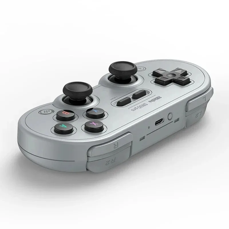 홀 조이스틱이 장착된 SN30 Pro 블루투스 게임패드는 닌텐도 스위치/윈도우10/11/iOS/안드로이드/라즈베리 파이 컨트롤러에 적합합니다.