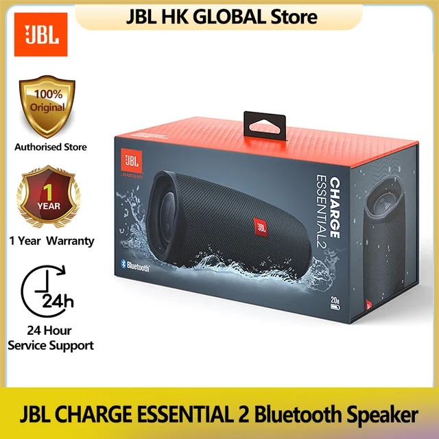 JBL 100%Original Charge ES2 Shock Wave Second Generation Wireless Bluetooth Speaker Outdoor Waterproof