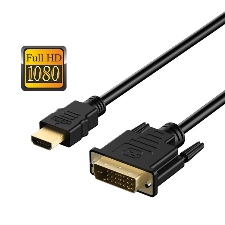 Ultra-Quality HDMI to DVI Adapter Cable - High-Definition Video & 3D Support, Available in Multiple Lengths