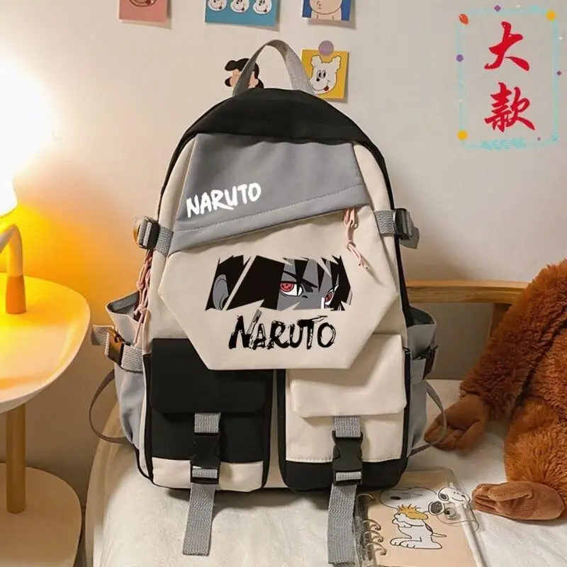 

New Anime Naruto Uzumaki Backpack for Teen Boy Girl Back To School Backpack Student Schoolbag Men Women Leisure Travel Bag Gifts