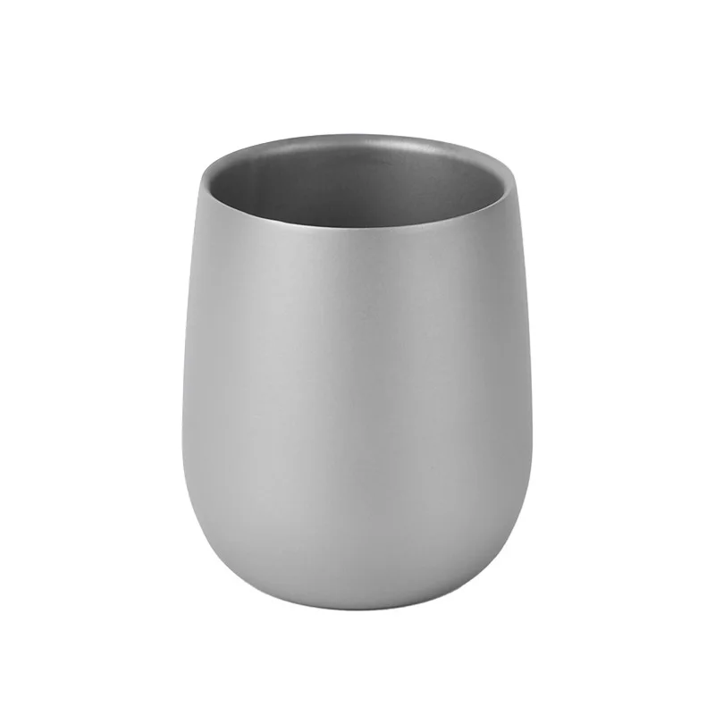 Portable Cups Titanium Cup Insulated Double Wall Drink Outdoor Cooking Camping Water For Hiking Cool Gear