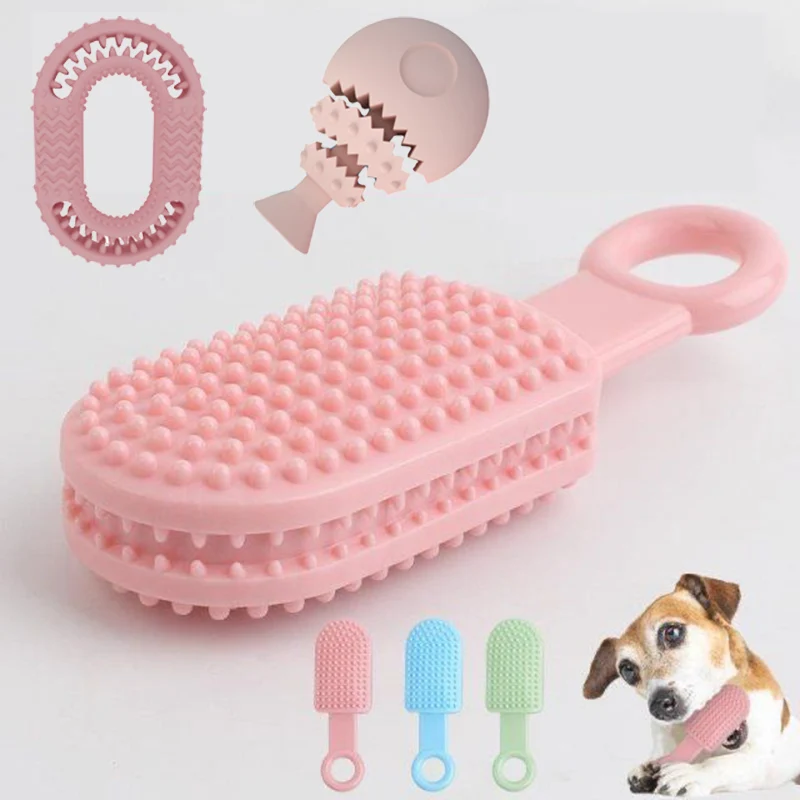 

Funny Dog Teething Stick Chew Toys Rubber Resistance Bite Pet Toy for Small Medium Dogs Yorkshire Shiba Inu Puppy Accessories