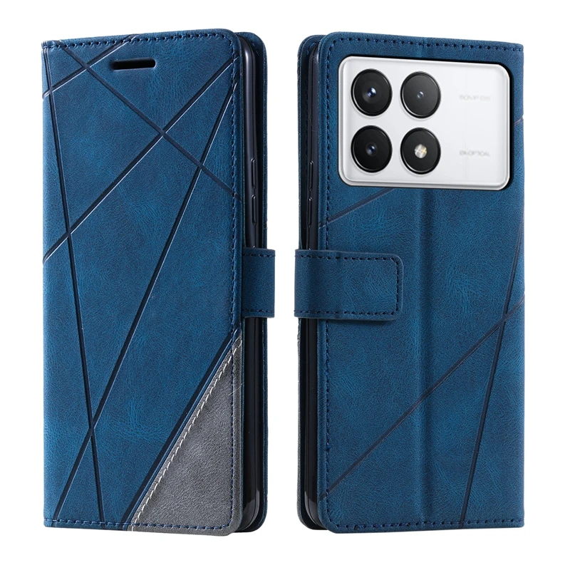 

Чехол для телефона X6 Pro, чехол для Coque Xiaomi Poco X6 Pro, чехол-книжка, бумажник, кожаный чехол для Funda Xiomi Xiaomi Pocox6 X 6 Pro P