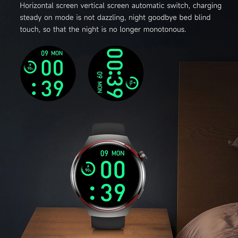 ȭ GT4  Ʈ ġ  AMOLED HD ũ,  ȭ, GPS, NFC, ɹڼ, ɹڼ Ʈġ, 4 , 2024 ǰ