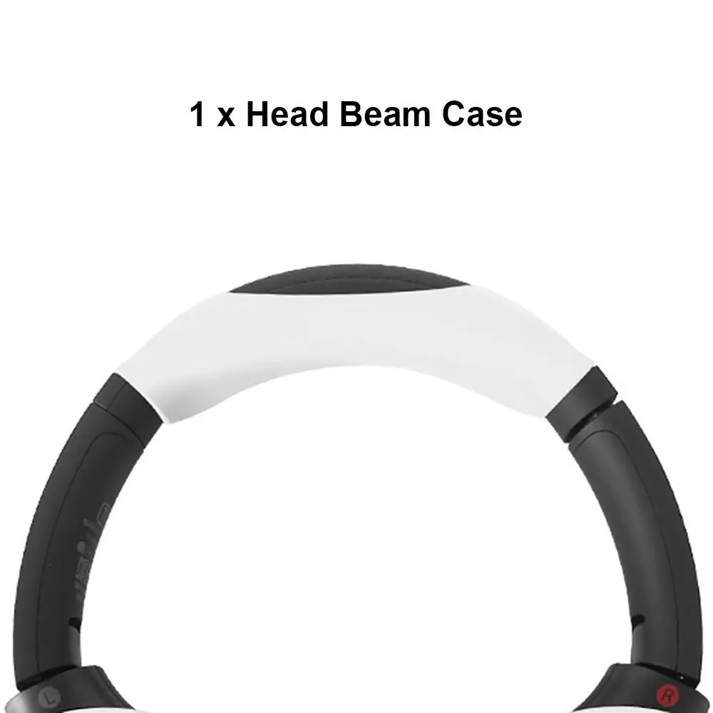 Premium Shockproof Silicone Headphone Earpads & Head Beam Protective Cover - Anti-Dust, Soft, Universal Fit