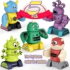 5Pcs Magnetic Robot Toy Set 1