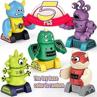 5Pcs Magnetic Robot Toy Set 1