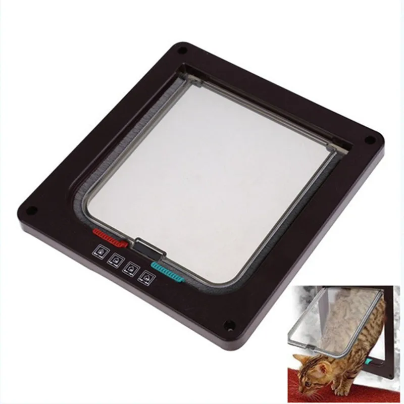 Pet door opening cat dog two way free access door opening suitable for installation of glass doors and wooden doors Cat Door Pet Door