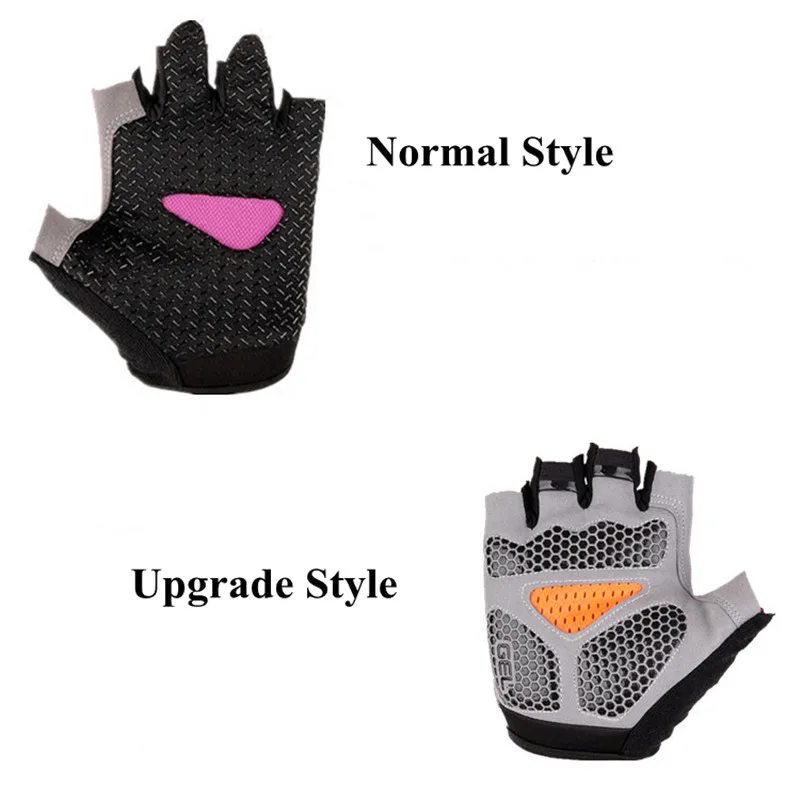 Half Finger Gel Weight Lifting Gloves Men Women Breathable Anti-slip Workout Gloves Summer Gym Yoga Sport Training Hand Gloves 5