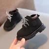 Motorcycle Style Baby Boots Spring Autumn Toddler Shoes Infant Outdoor First Walkers Baby Boy Girl Soft PU Leather Ankle Boots 3