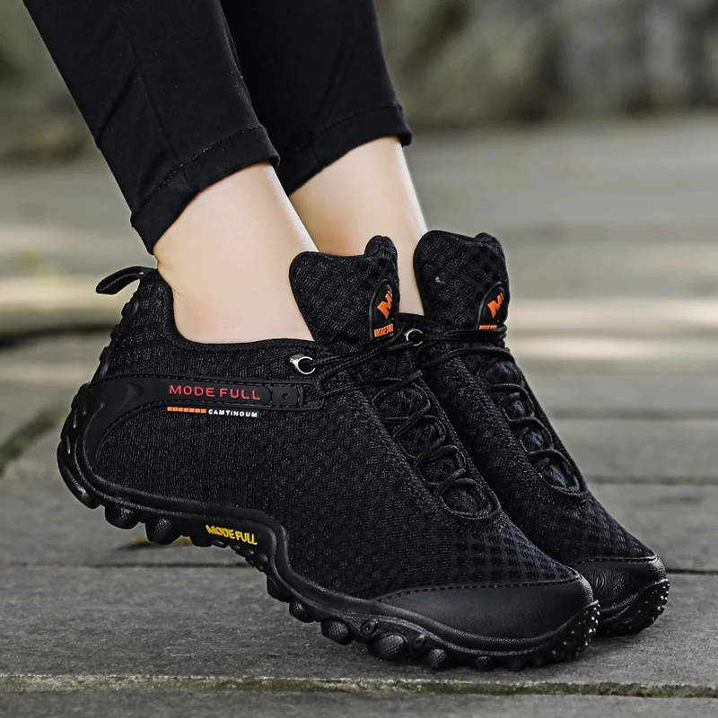 Waterproof And Antiskid Bottom Thickened Outdoor Sports Shoes Sports Hiking Breathable Mountaineering Shoes