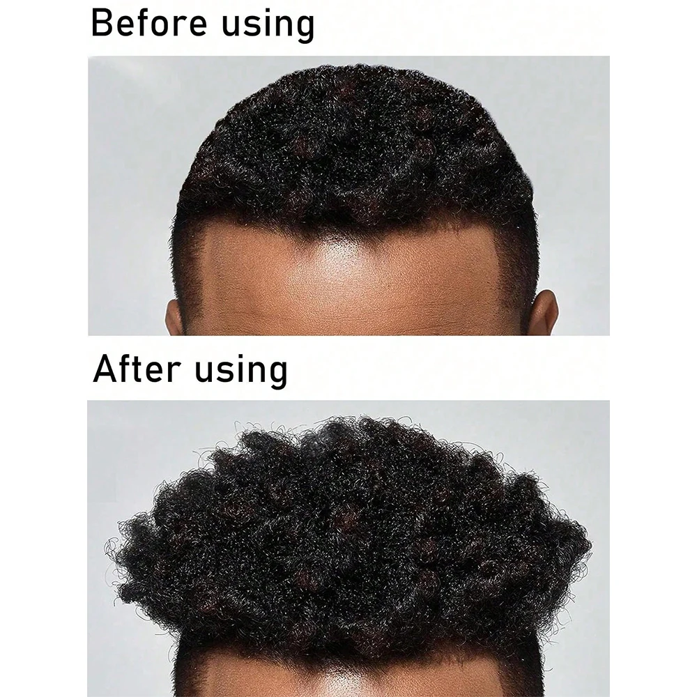 3 teile/satz Haar Styling Gummi Waschbar Afro Curl Schwamm Weiche Haar Spule Welle Dreadlock Natürliche Gabel Kamm Salon Friseur Set – Detail 9
