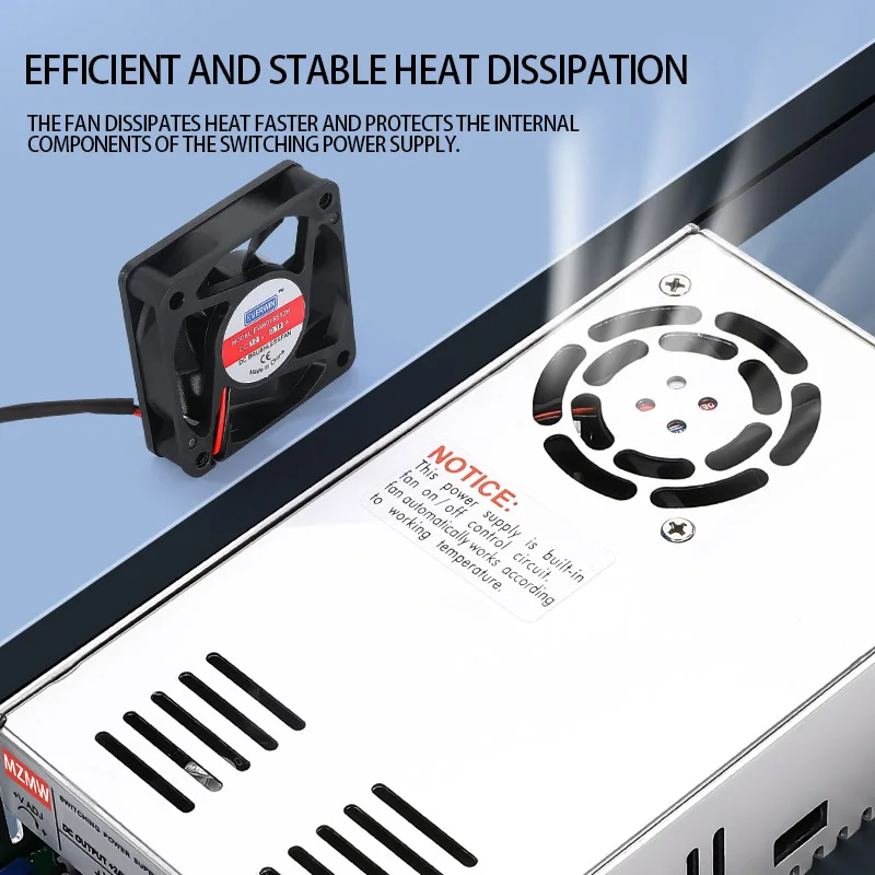MZMW DC to DC 스위칭 전원 공급 장치, 변압기 소스 어댑터, 산업용 SMPS 컨버터, 150W, 350W, 500W, 19-200VDC, 12V, 24V, 48V