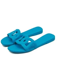 Summer Hot Sale Trendy Fashion Style Jelly Colour Simple Outdoor Indoor Slides for Women Slipper Beach Footwear Cool Sexy - Image 4