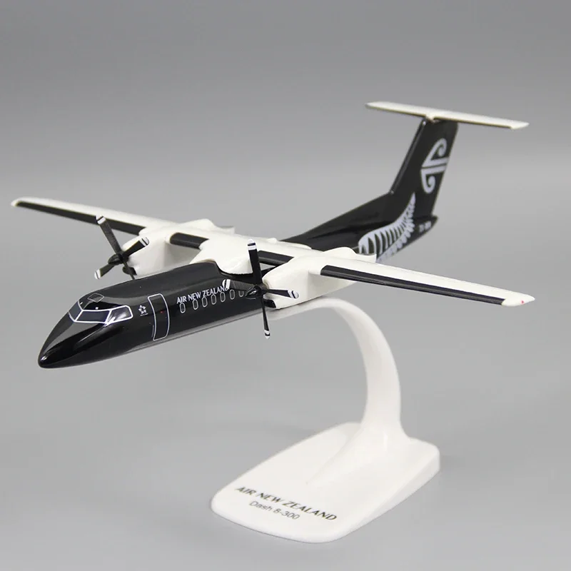 2025 New 1/100 Scale Dash8-Q300 Air NEW Zealand Airline Aircraft