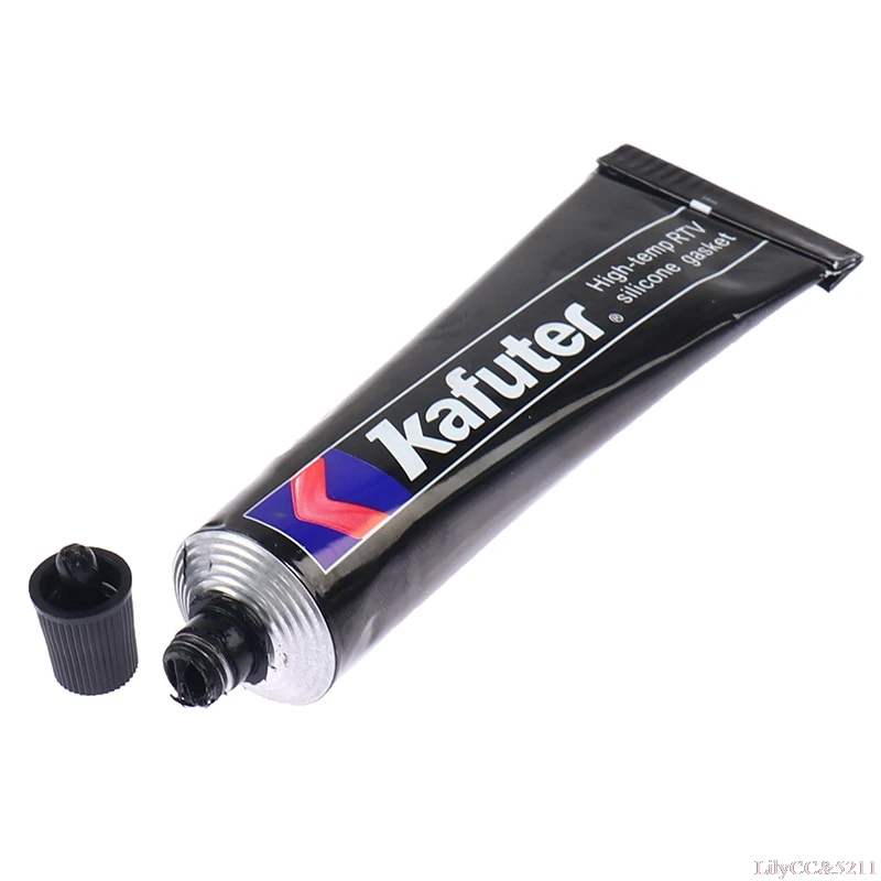 55g K-586 Black Gasket Water and Oil Resistant High Temperature Sealant Repair Glue Metal Repair Glue Powerful