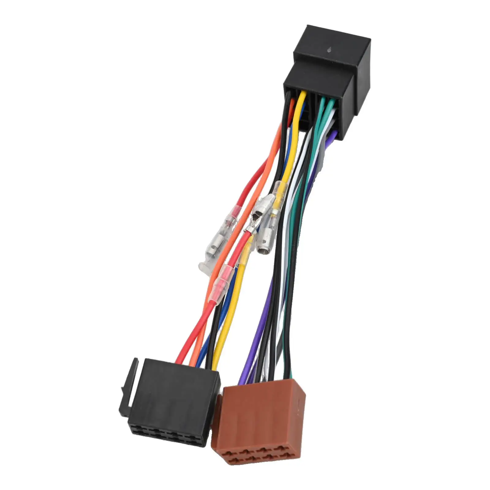 16-poliger Autoradio-Radio-ISO-Kabeladapter für ISO-Buchse auf ISO-Buchse, Stecker, Kabelbaum, Automobilzubehör – Detail 7