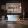 Bathtub Easy clean easy maintenance stain resistant And keep bright and clean as new for long lasting durability comfort 4
