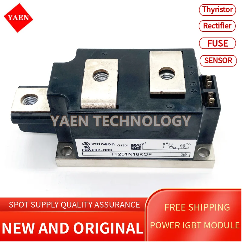 

12KOF TT251N14KOF TT251N16KOF TT251N18KOF NEW AND ORIGINAL POWER IGBT MODULE