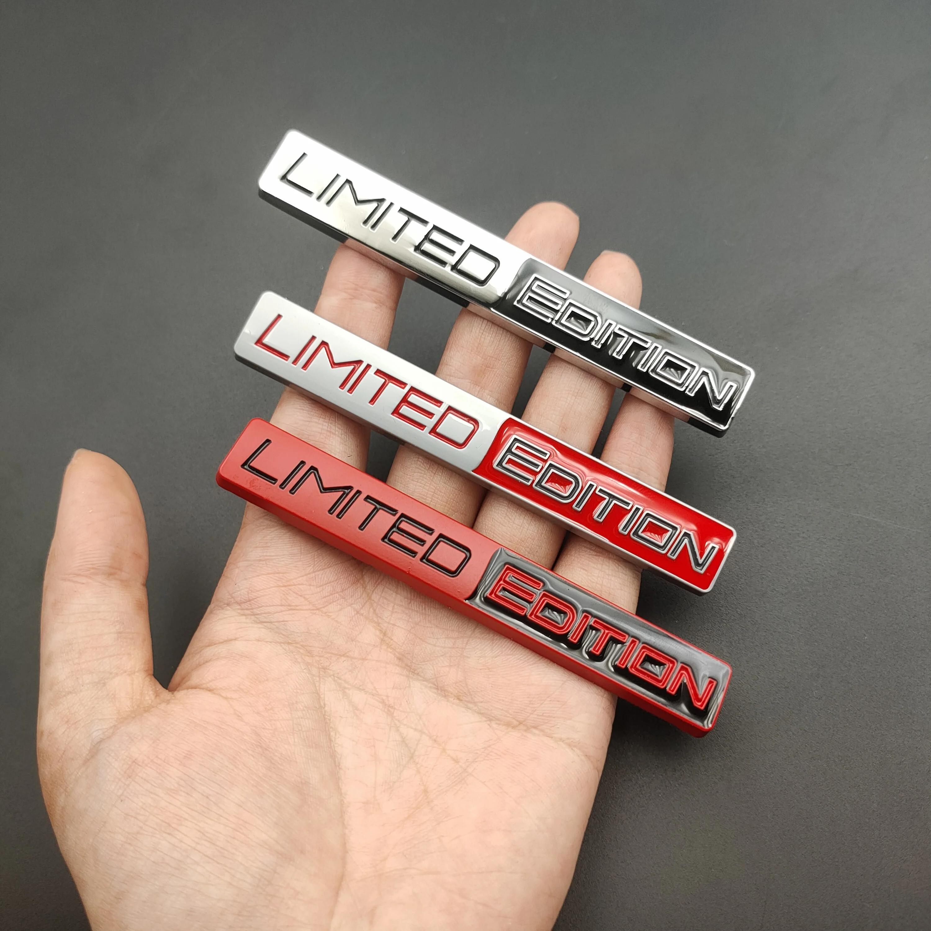 Limited Edition 3D Metal Racing Emblem Badge Sticker