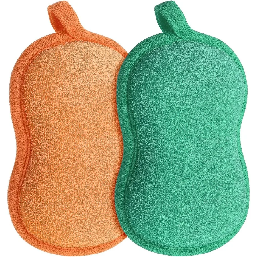 Soft Absorbent Baby Bath Sponge Set