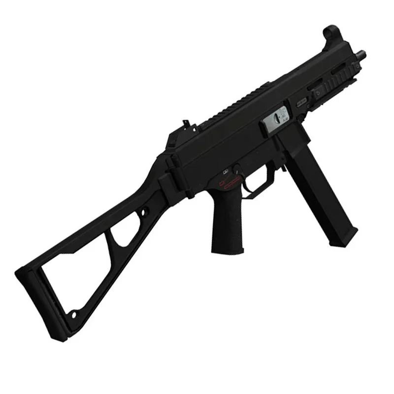 Modelo de papel 3d ump assalto rifle arma 1: 1 escala diy artesanato ...