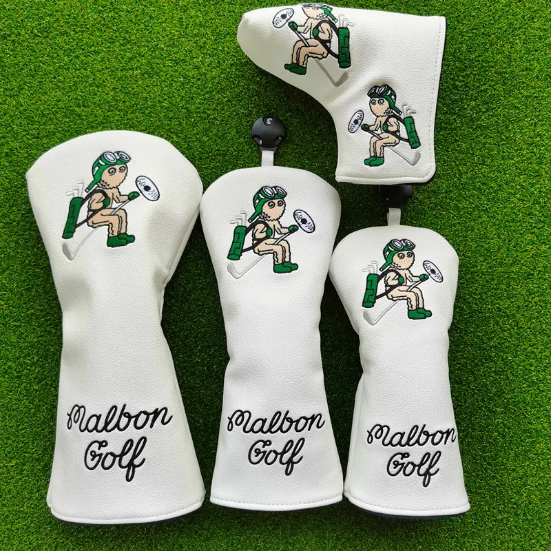 Magic Flying Snowman Golf Woods Headcovers Covers For Driver Fairway