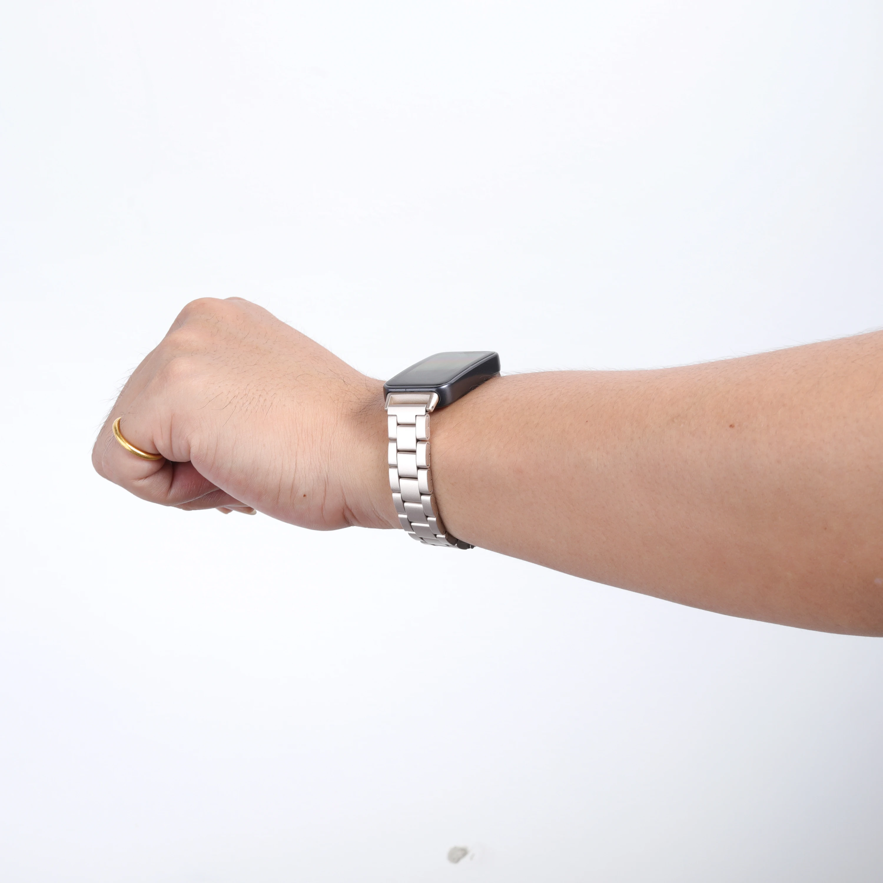 Graceful Metal Stainless Steel Watchband Replacement Bracelet