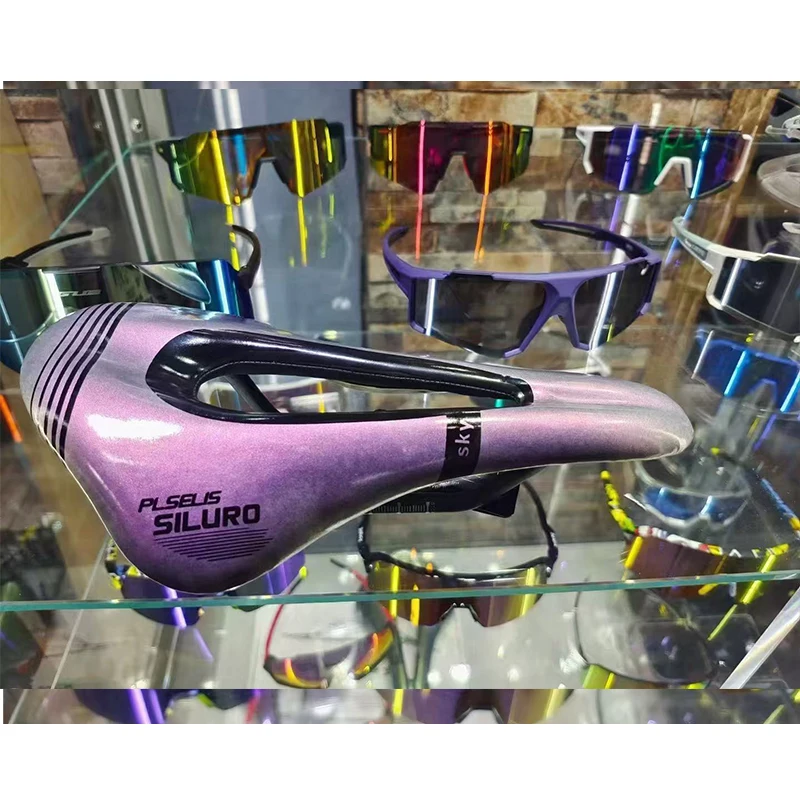 Carbon Bike Saddle Cycling Seat Road Selle Full Carbon Fiber Wide