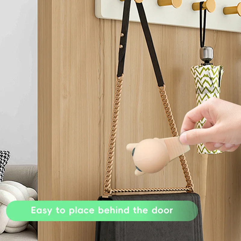 Creative Mini Door Stopper Anti-Pinch Handy Room Door Holder Portable Safety Fixer