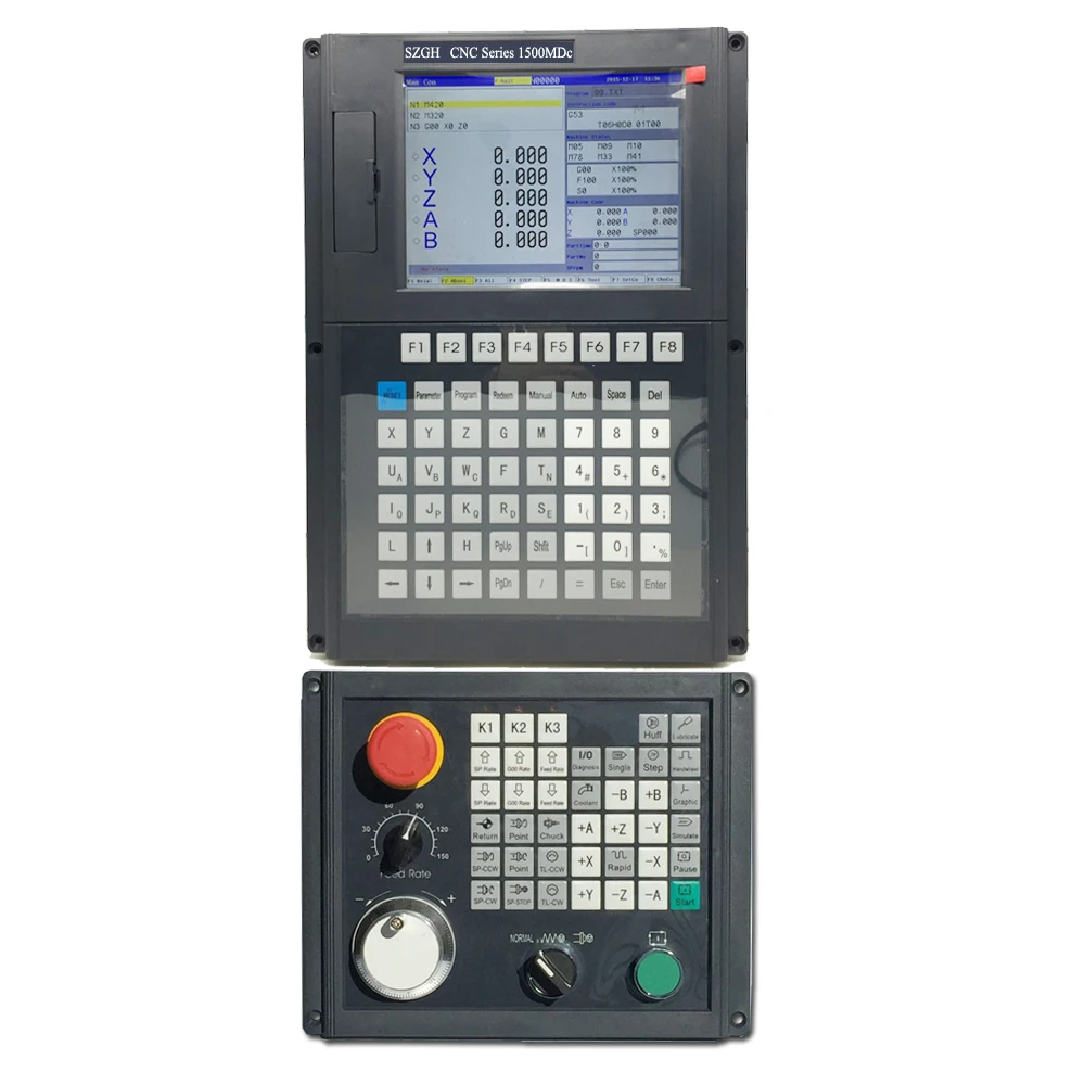 

New vertical CNC milling controller, CNC1500MDc-3 with USB and 3-axis controller, total solution for router, ATC, PLC functions
