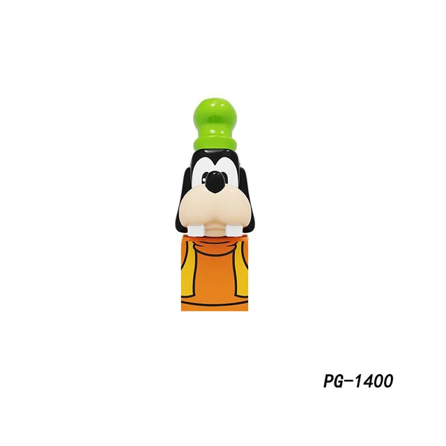 Disney Mini Action Toys Figures Building Blocks Cartoon Toy Story Mickey Mouse Winnie The Pooh Frozen Stitch Donald Duck Bricks PG1400