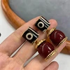 Tibetan Auspicious Earrings, Ethnic Earrings, grand and fashionable 5