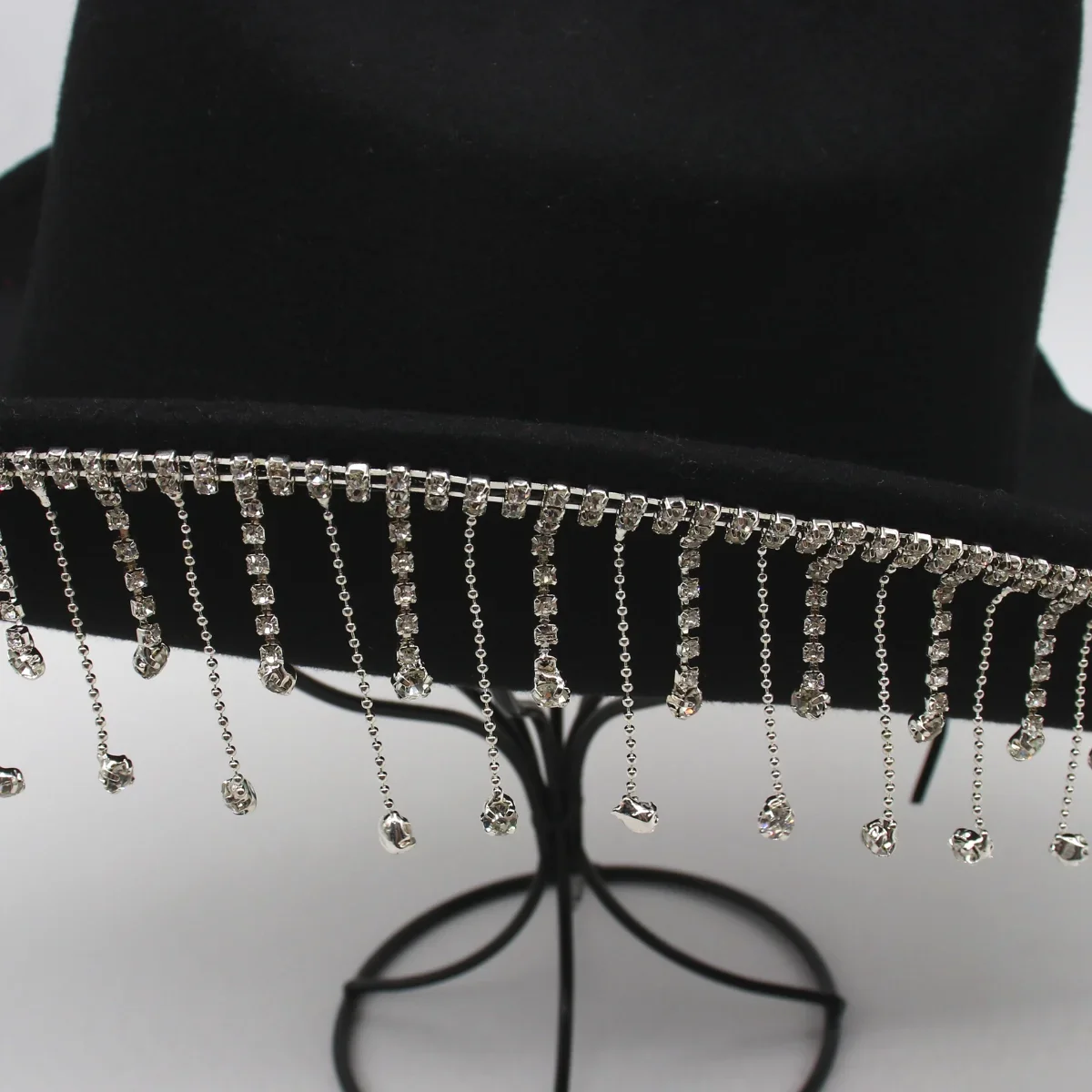 Women's Cowboy Hat Rhinestone Fringe Western Cowgirl Hats Bride Party Dress Hats cowboy hats cowgirl hats