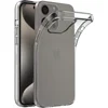 Silicone Soft Transparent Case For iPhone 15 14 13 12 11 Pro Max Plus Mini Clear Ultra Thin Back Cover Shell Shockproof Coque