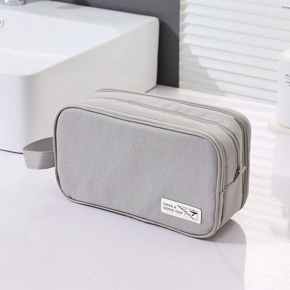 

Simple Travel Toiletry Storage Bag With Handle Multifunctional Cosmetic Storage Bag Gift For Birthday Christmas
