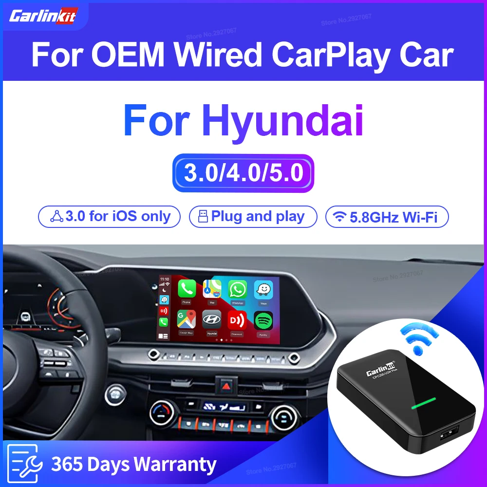 Carlinkit504030CarplayWirelessAdapterAppleCarPlayBoxfor