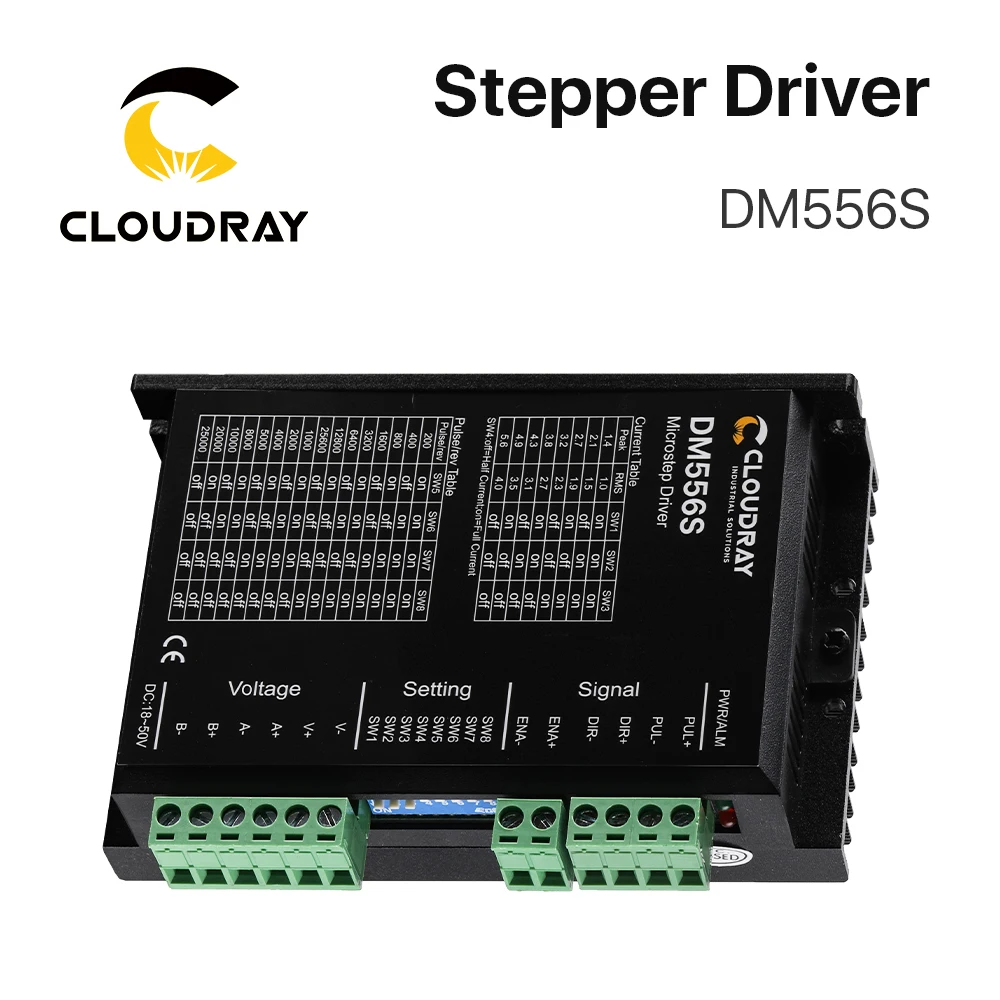 driver para motor de passo dm556s correntes 01
