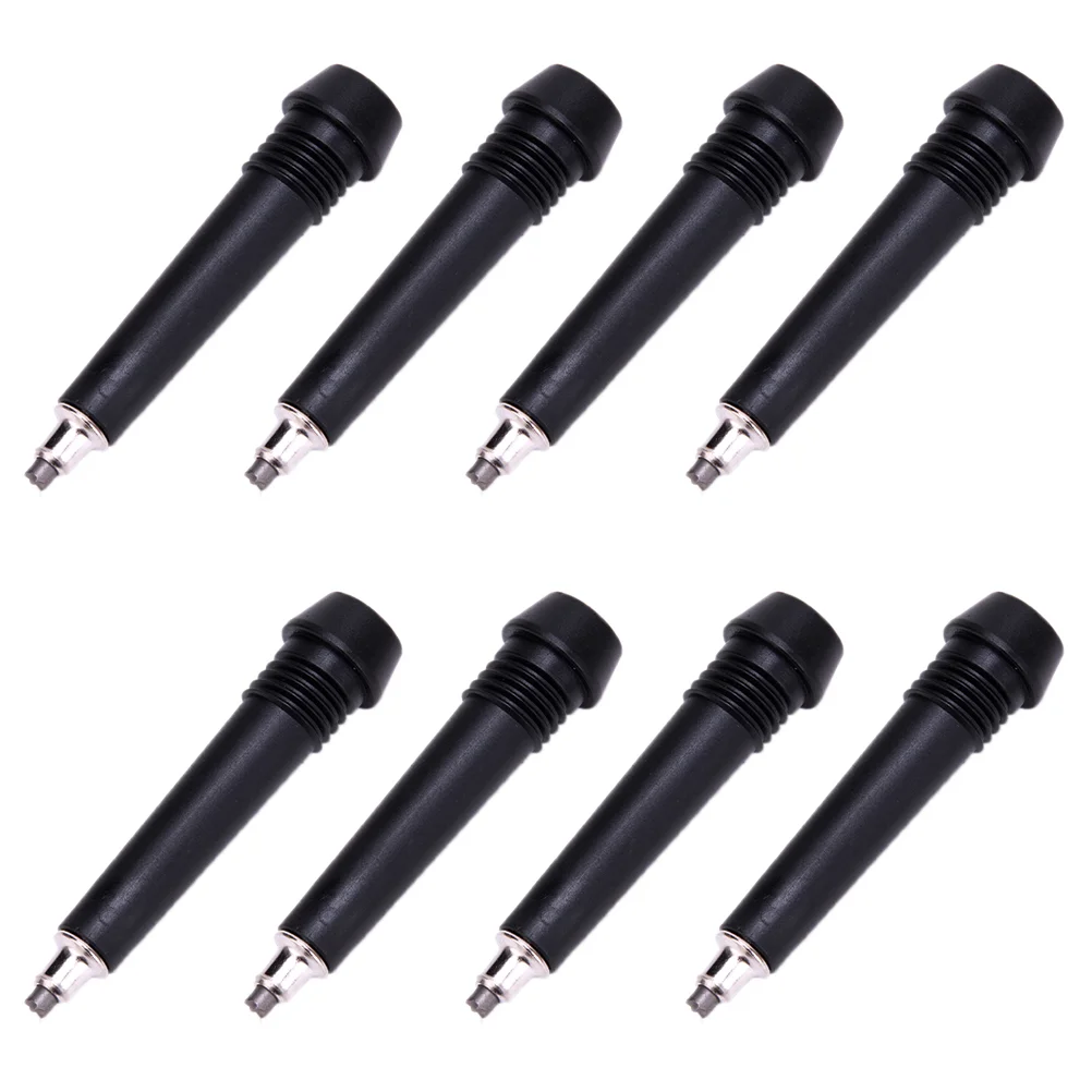 

8 Pcs Trekking Pole Head Climbing Rod Tips Protector Sticks Walking Rods Tungsten Steel