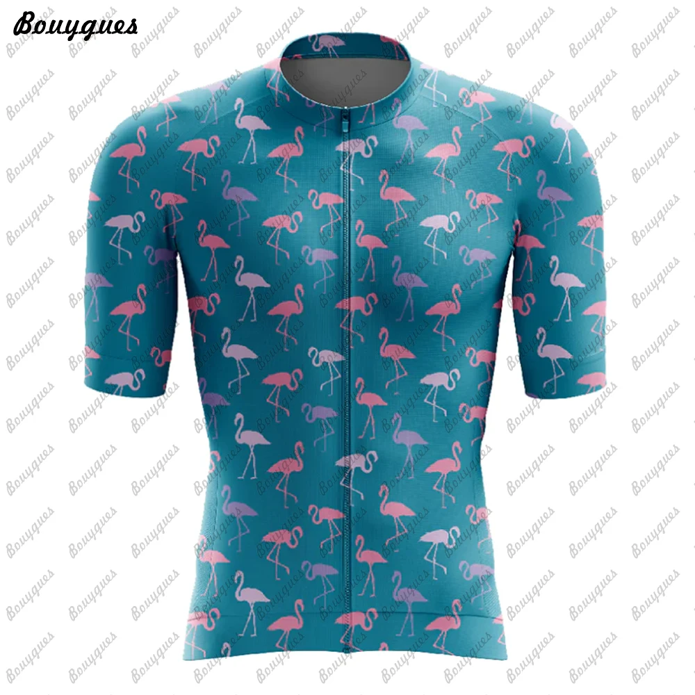 thumbnail image 1 of Nueva camiseta de ciclismo del equipo Flamingo, maillot de ciclismo de montaña, maillot de descenso, ropa de ciclismo de montaña Tricota de equipo profesional de alta calidad, 1 of 5