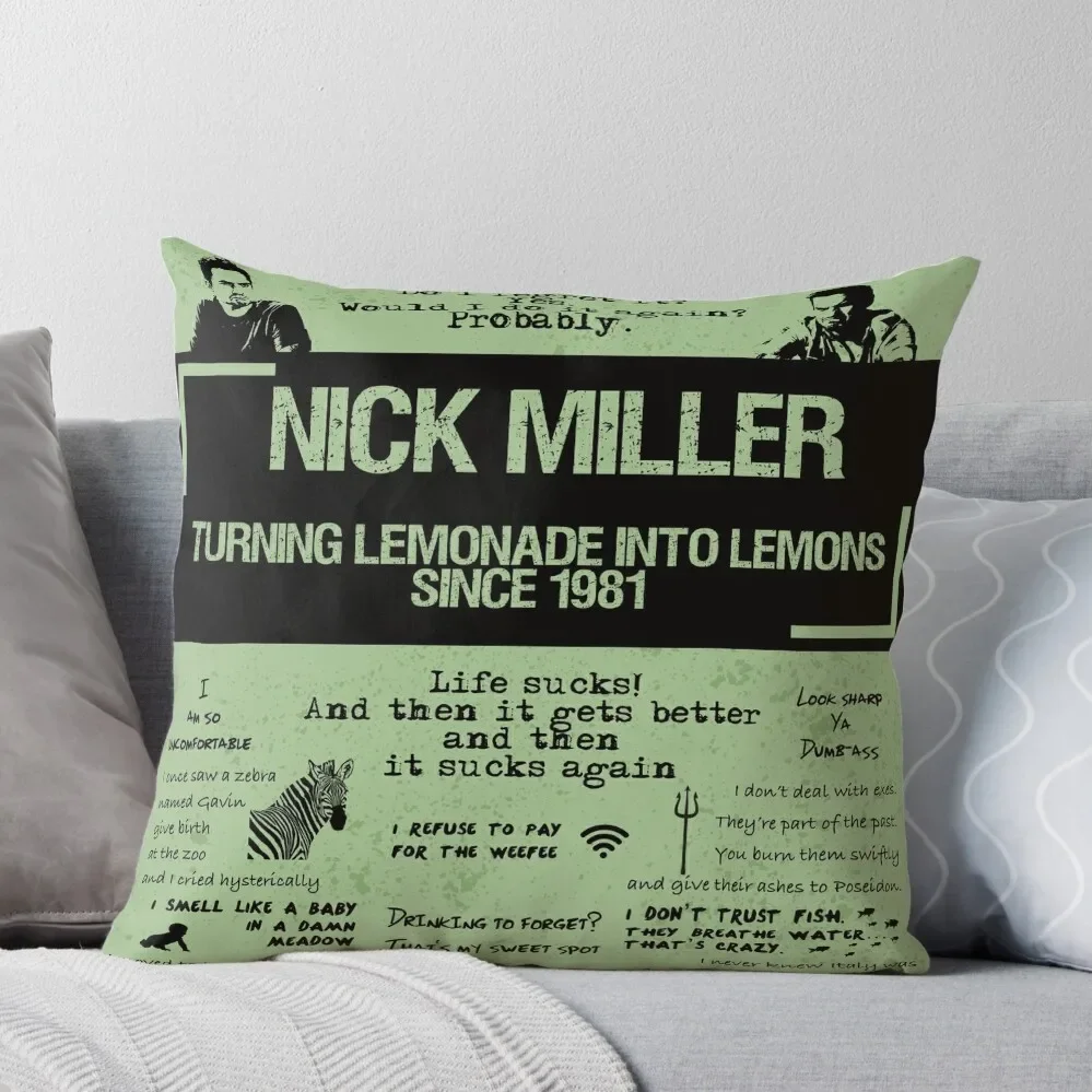 

NICK MILLER Throw Pillow Elastic Cover For Sofa Sofa Covers For Living Room Decorative Cushion Cover