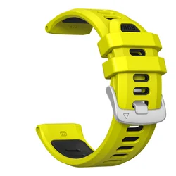 Sport Silicone Strap, 22mm - Versatile Watch Band and Wristband Bracelet - Forerunner 965 (C)